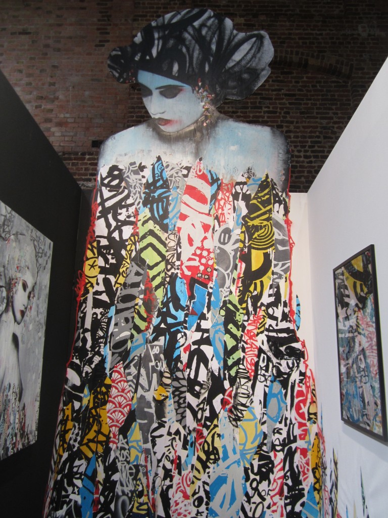 Hush Geisha installation at Moniker 2012