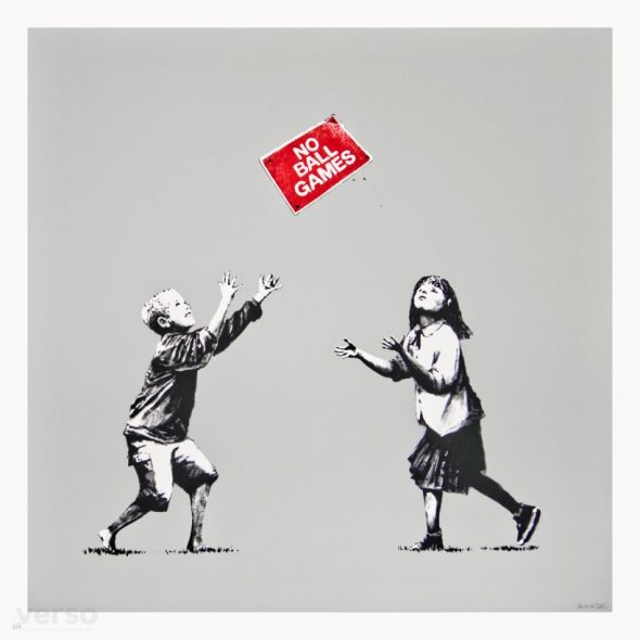 Banksy No Ball Games