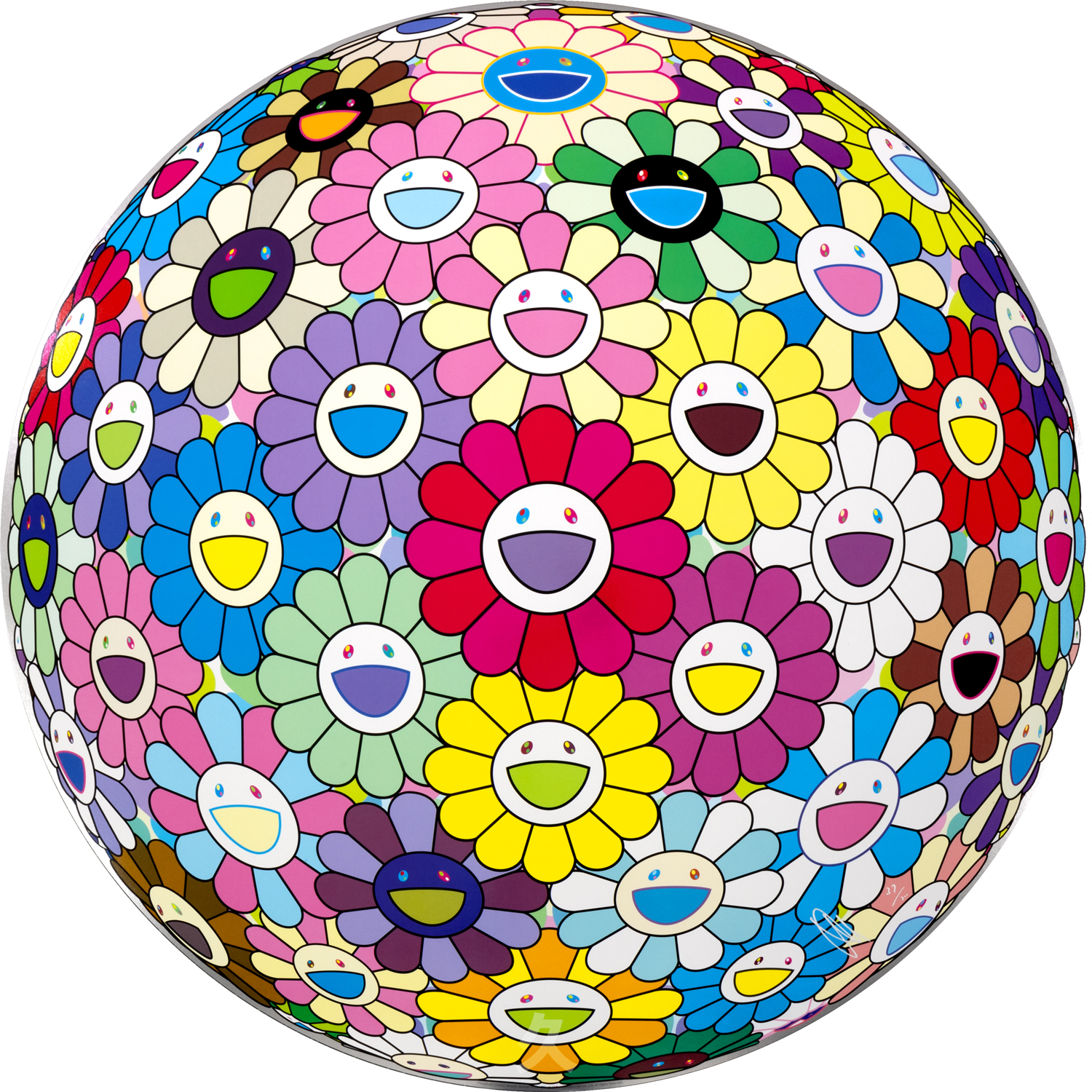 Flowerball Colorful, Miracle, Sparkles, 2022