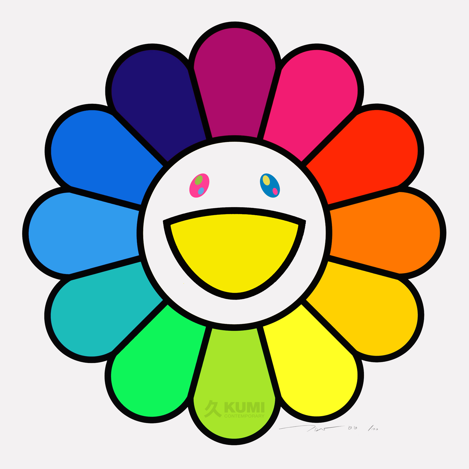 Rainbow Flower, 2020